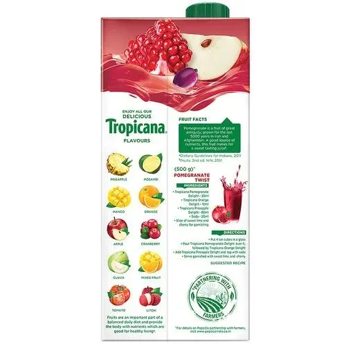 Tropicana Delight Pomegranate Juice 1