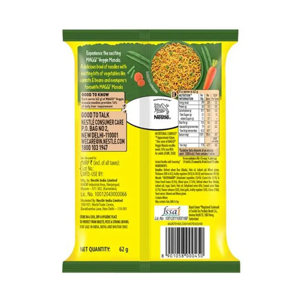 Maggi Veggie Masala Noodles 1