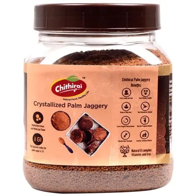 Chithirai Crystallized Palm Jaggery