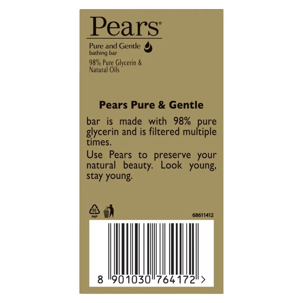 Pears Pure & Gentle Soap - 75 g 2
