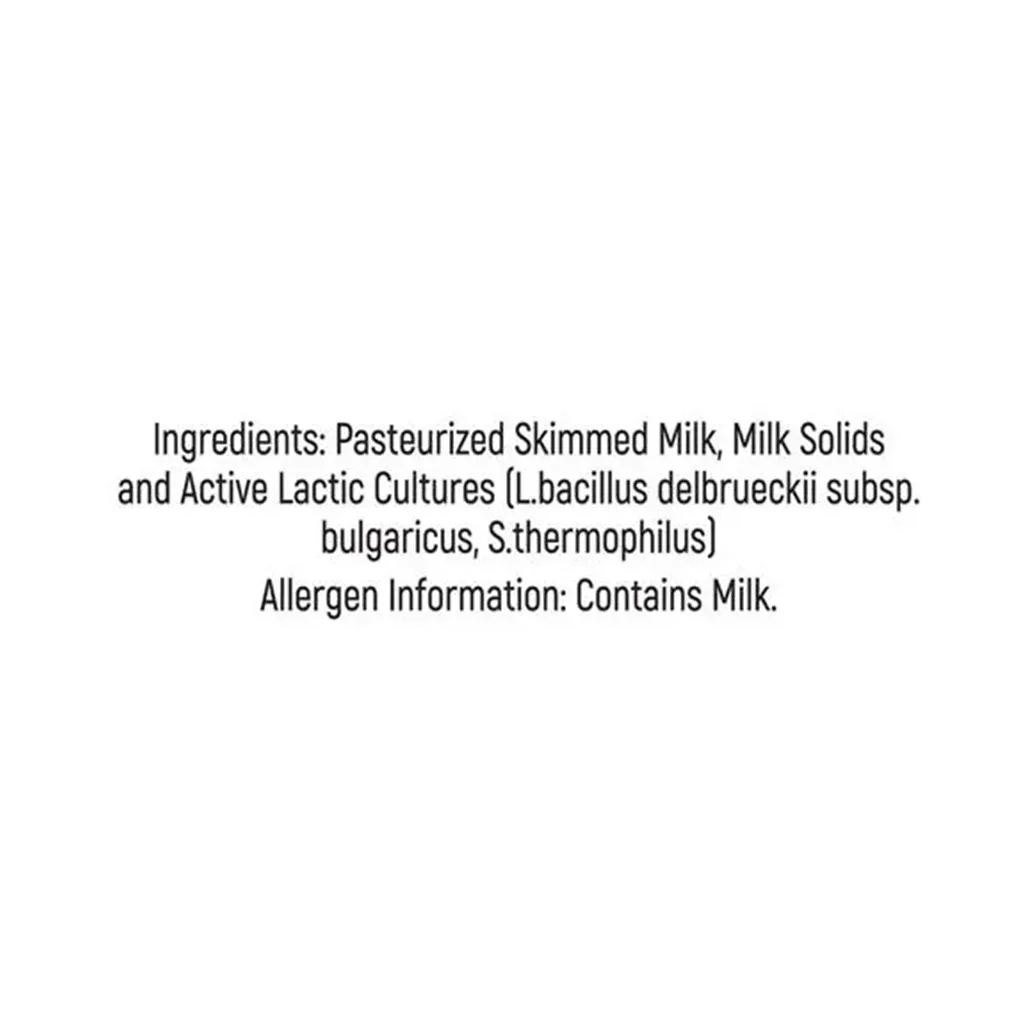 Milky Mist Skyr High Protein Plain Yogurt 2