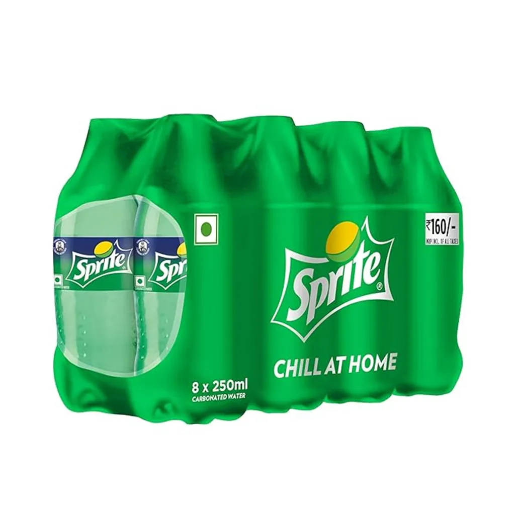 Sprite Soft Drink - 8 x 250 ml