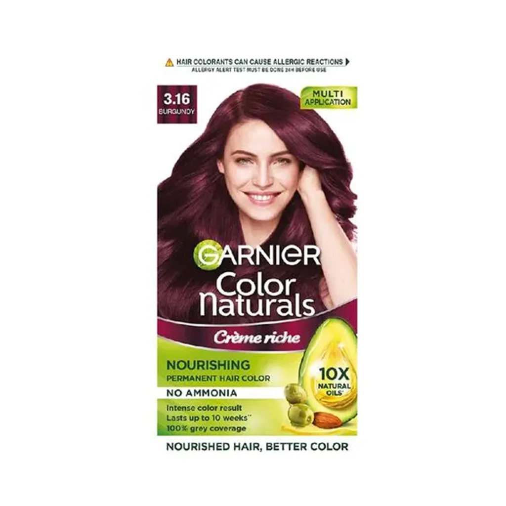 Garnier Colour Naturals Burgundy Hair Color