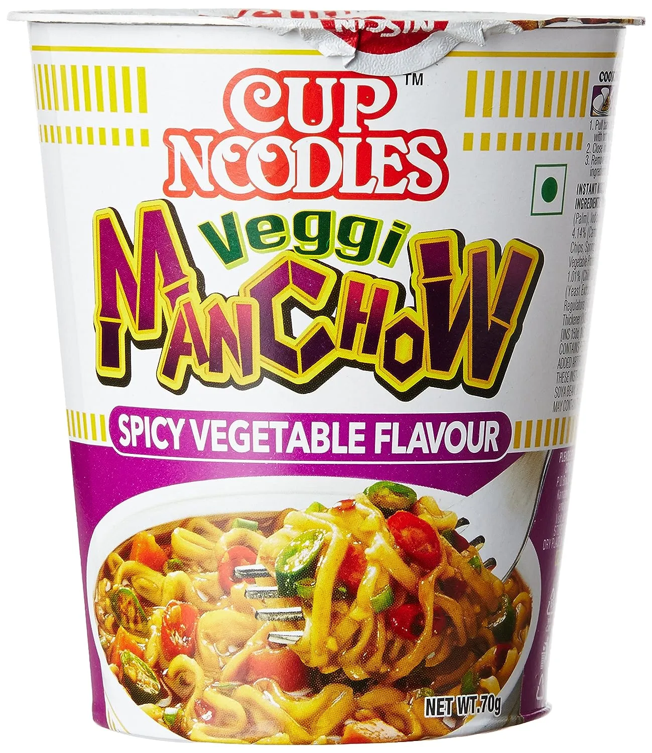 Nissin Veggie Manchow Cup Noodles