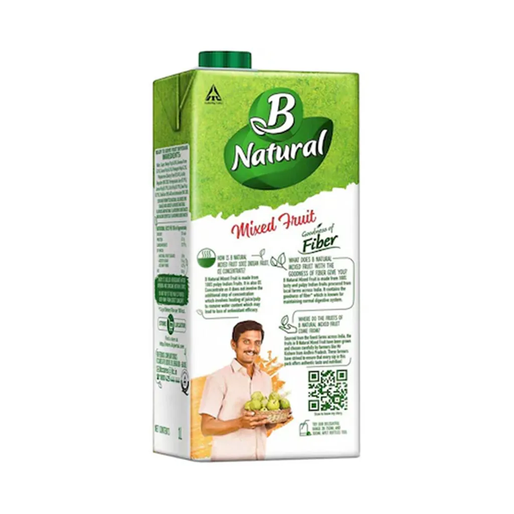 B Natural Mixed Fruit Juice 1