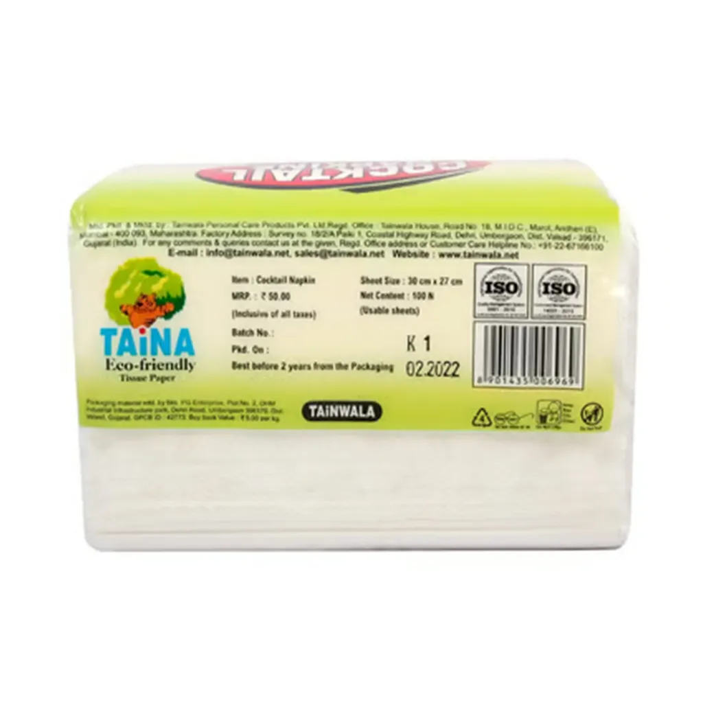 Taina Cocktail Napkin 100 Sheets 1