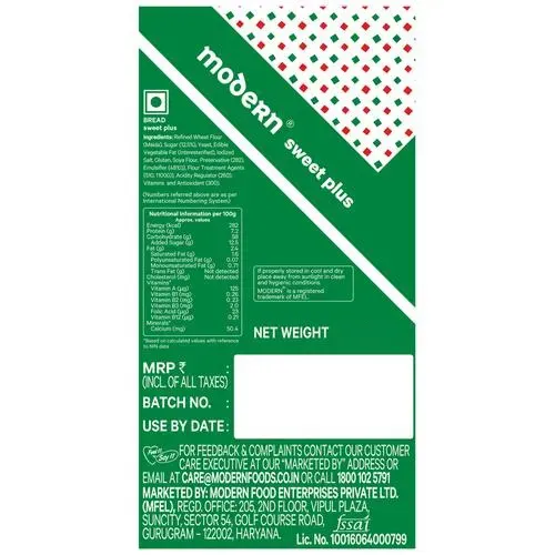 Modern Sweet Plus Bread 1