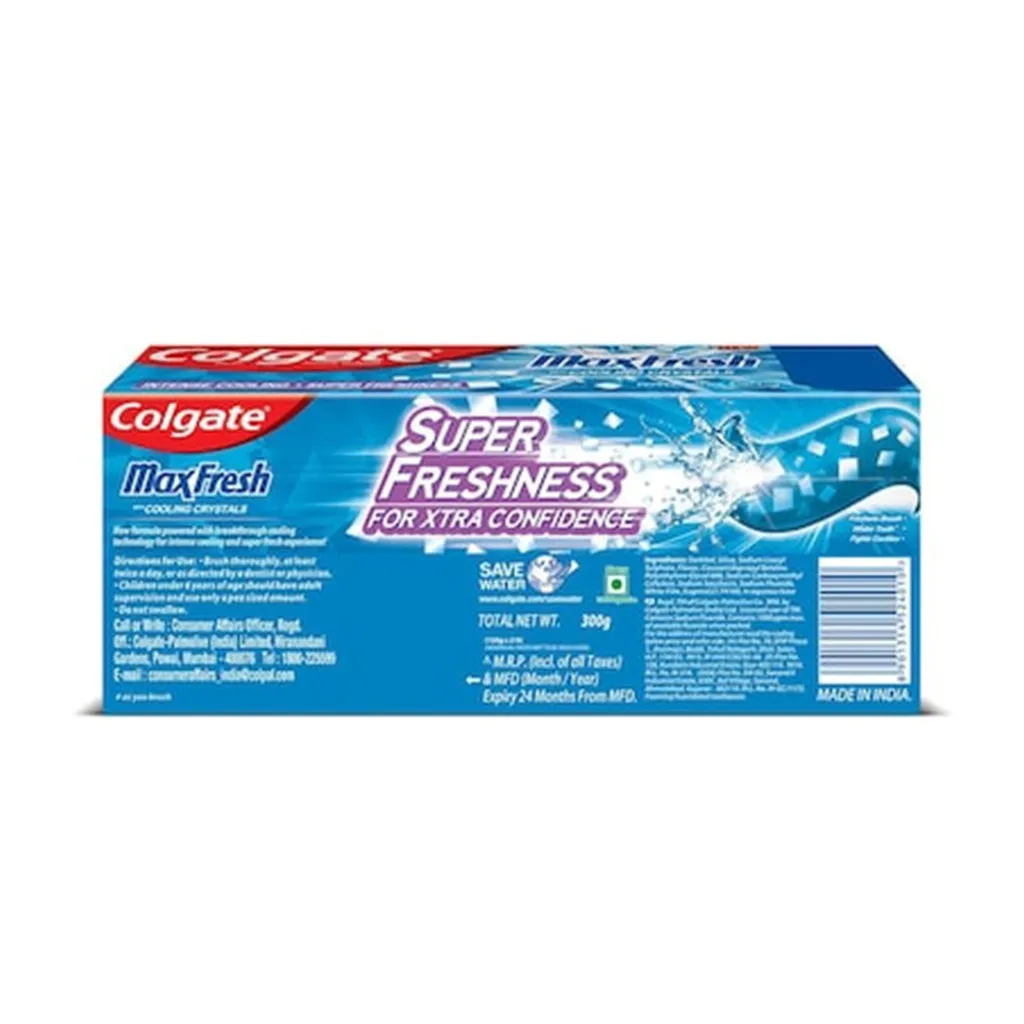 Colgate Maxfresh With Cooling Crystals Gel ToothPaste 1