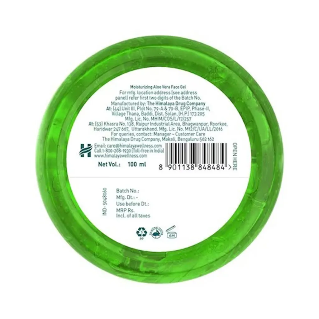 Himalaya Moisturizing Aloe Vera Face Gel 1