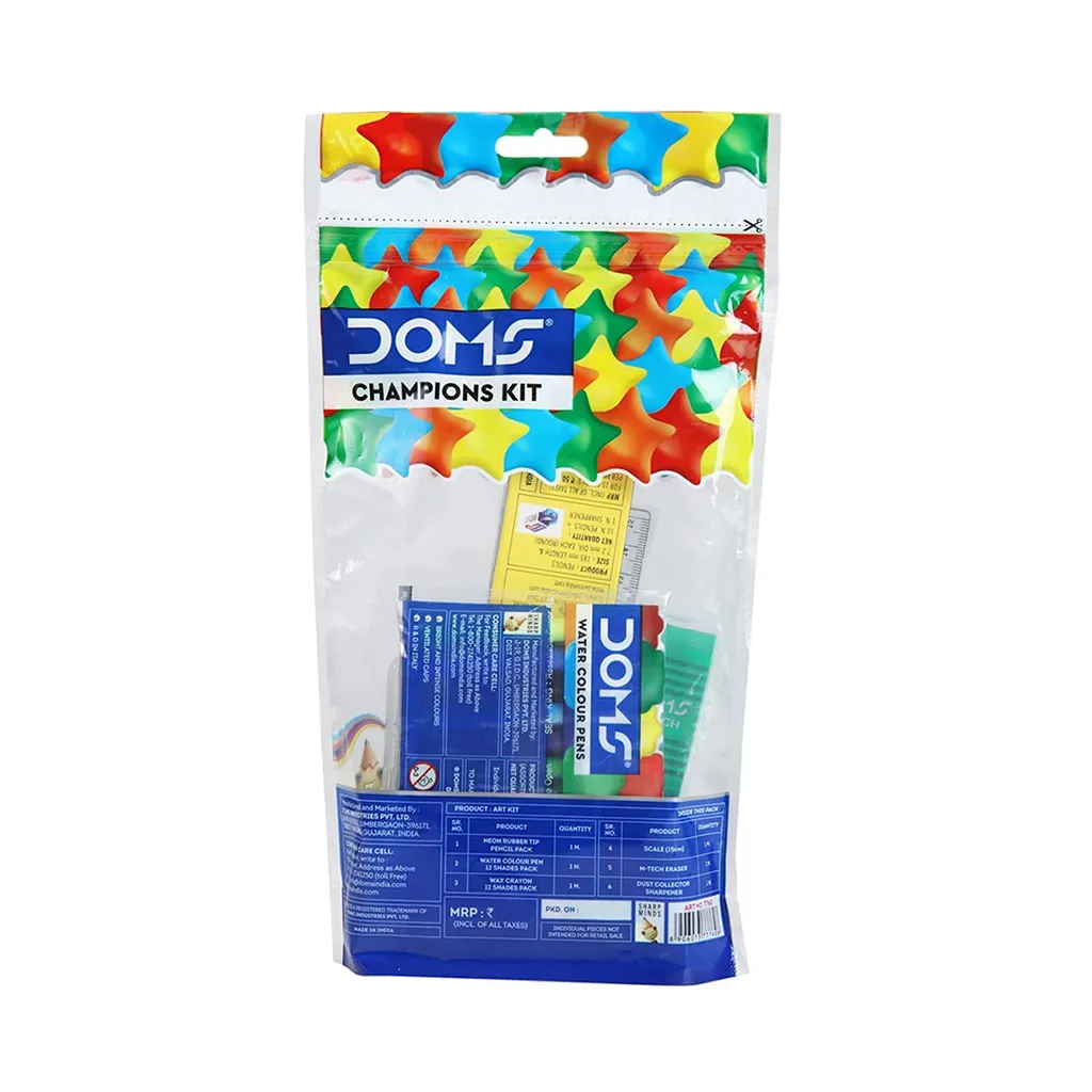 Doms Champions Kit - School Stationary Kit 1