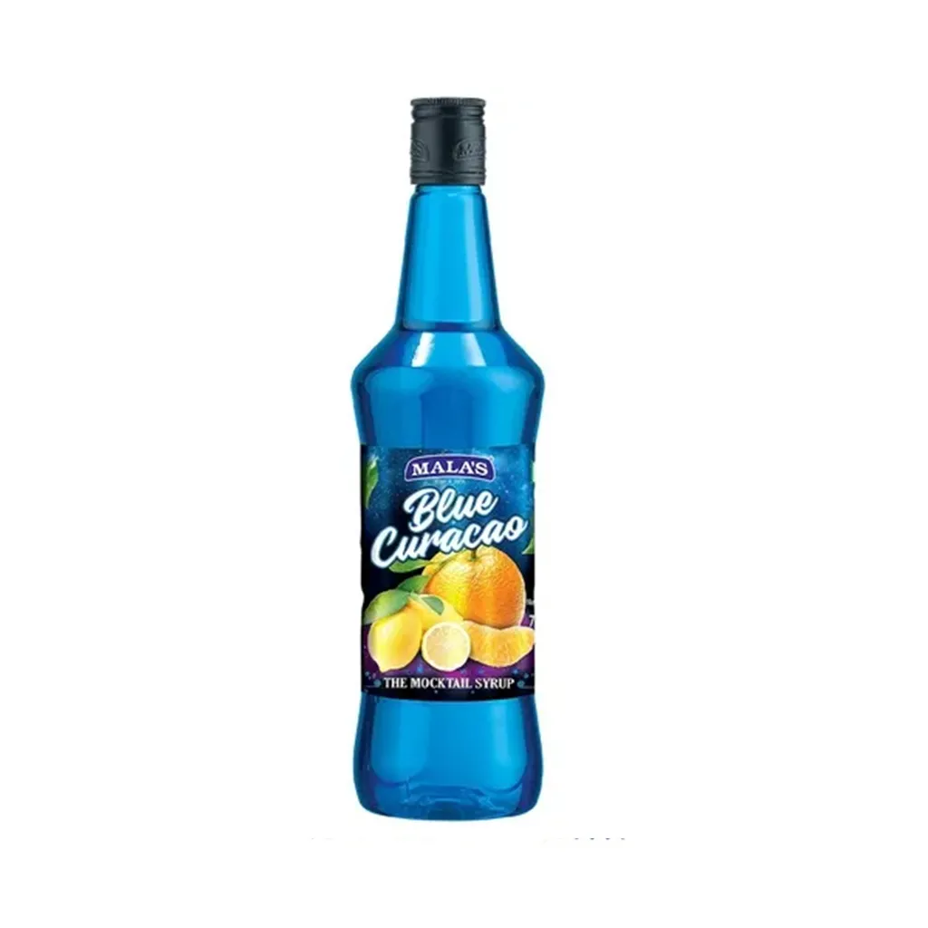 Mala's Fruit Mocktail Blue Curacao Syrup
