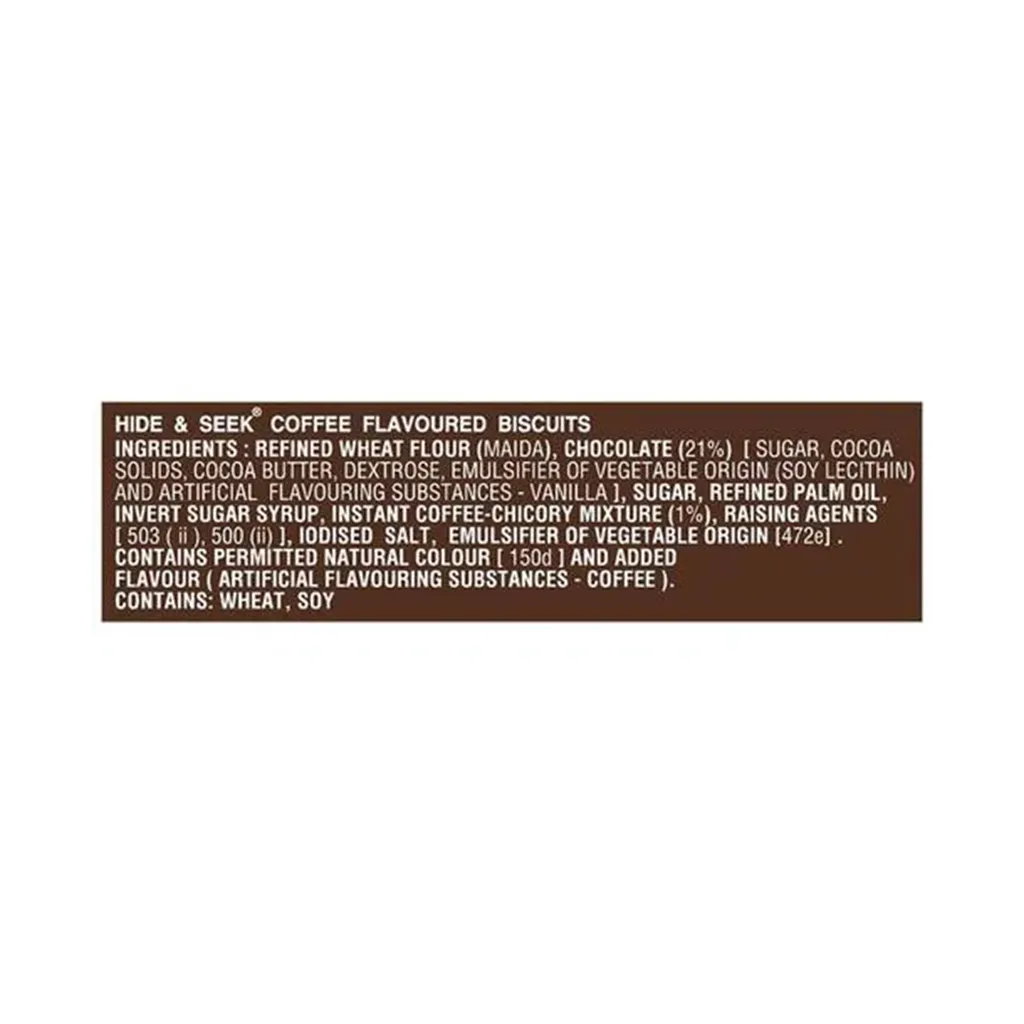 Parle Hide & Seek Cafe Mocha Biscuits 2