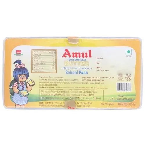 Amul Butter School Pack - 10 pcs 1