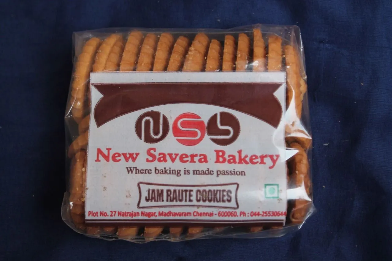 New Savera Bakery Jam Raute Cookies