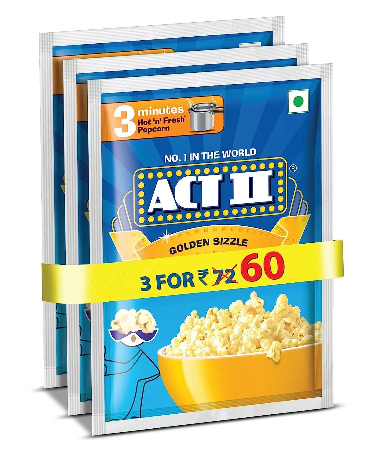 Act II Golden Sizzle Popcorn Combo 1