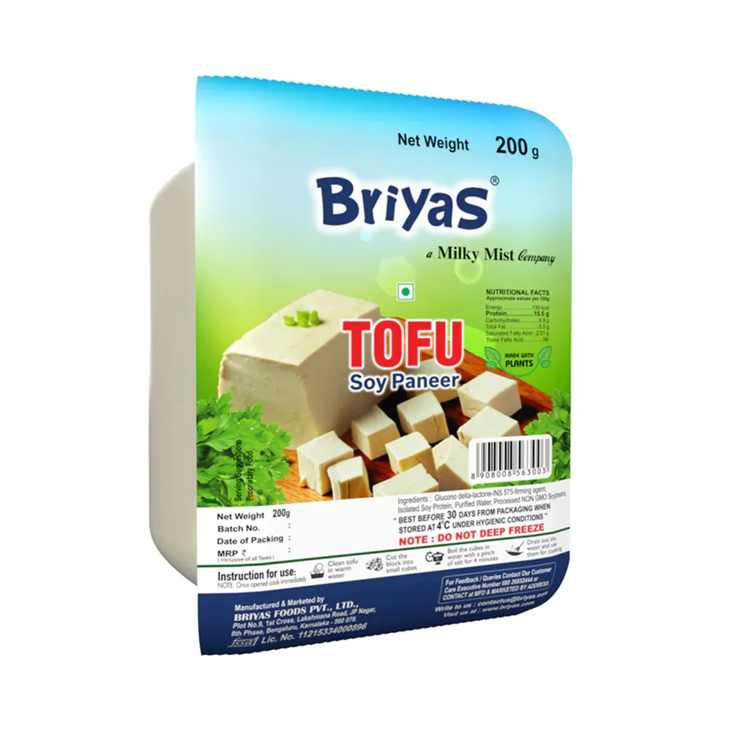 Milky Mist Briyas Tofu Soy Paneer 1