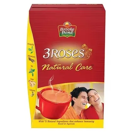 Brooke Bond 3 Roses Natural Care Tea