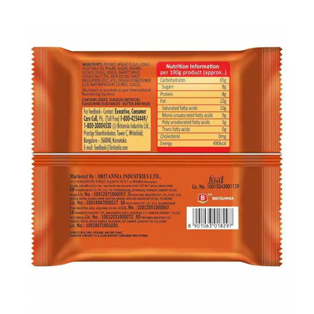 Britannia 50-50 Time Pass Biscuits 1