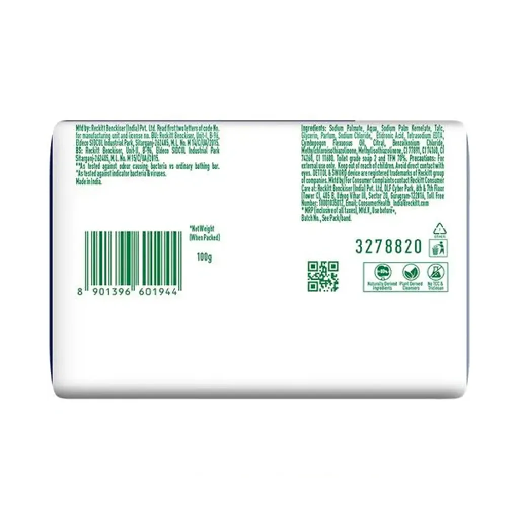 Dettol Cologne Fresh Bathing Soap 1