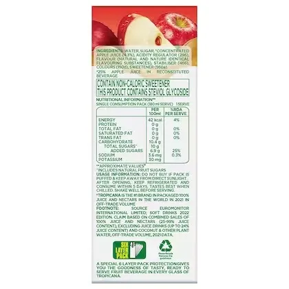 Tropicana Delight Apple Fruit Juice 1