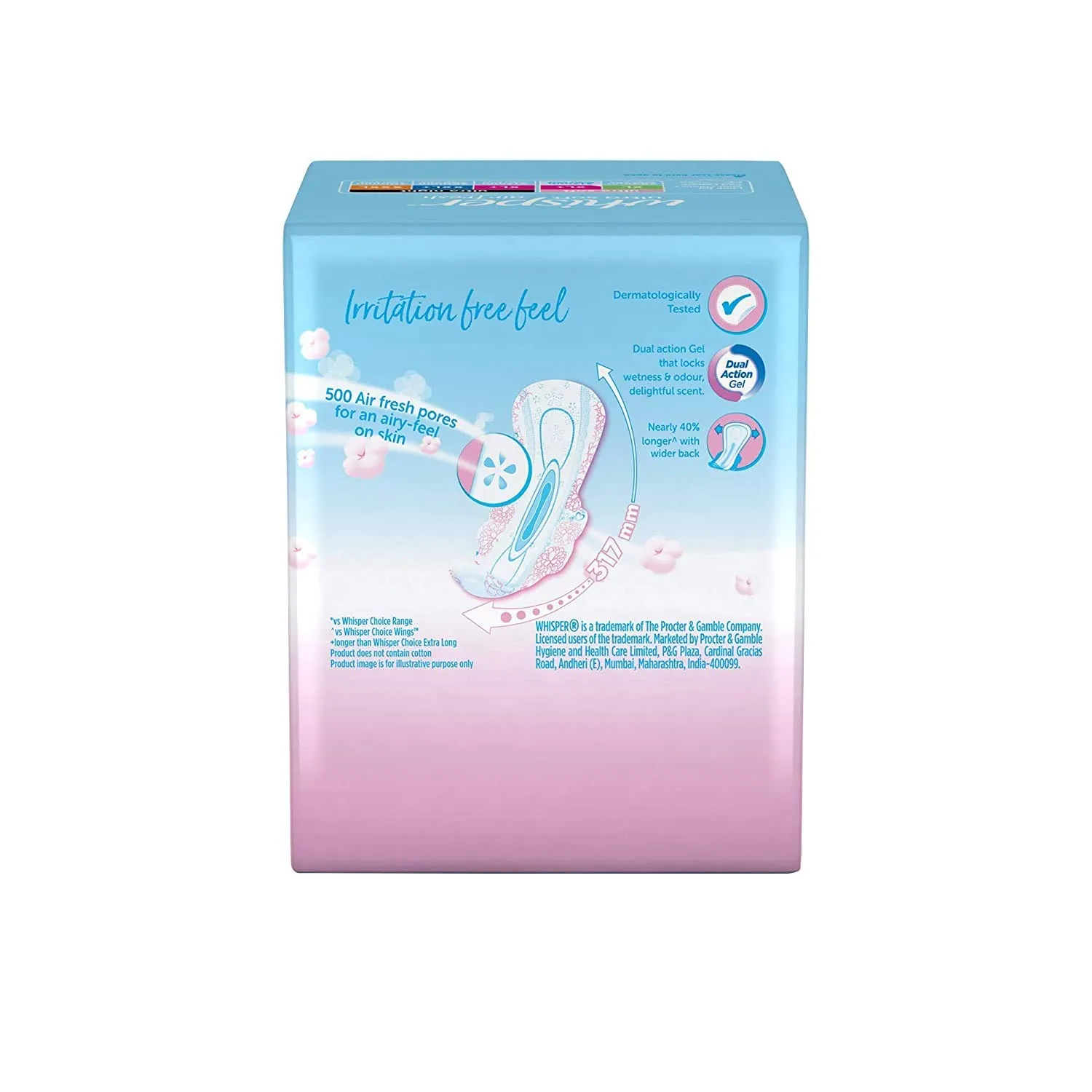 Whisper Ultra Soft Air Fresh Xl Sanitary Pads 1