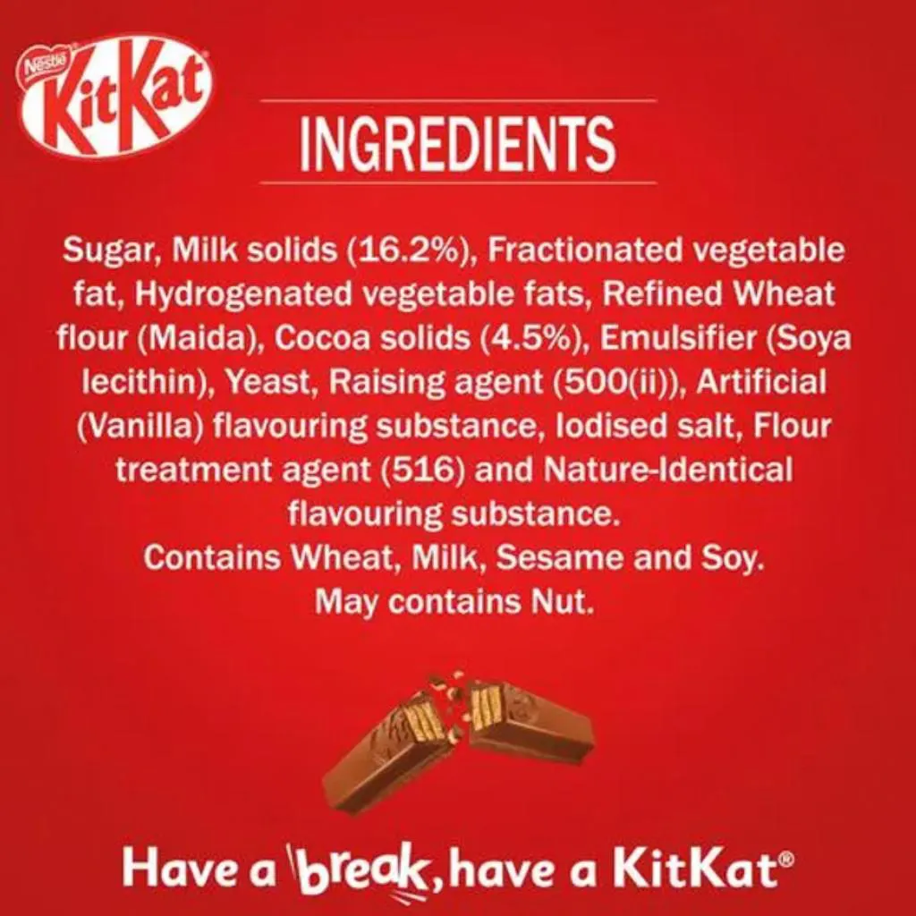 Nestle Kitkat 2 Finger Chocolate Bar 2