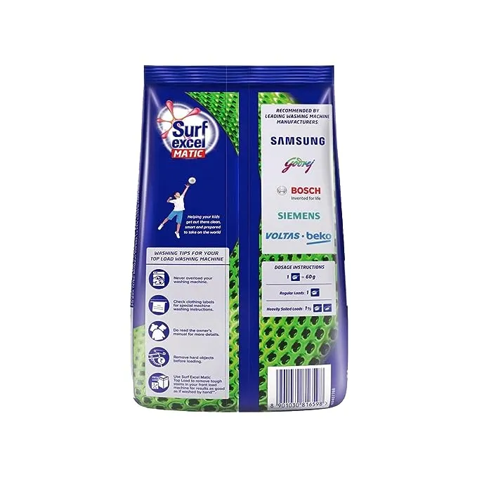 Surf Excel Matic Top Load Detergent Powder 3