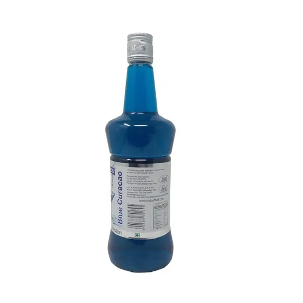 Mala's Fruit Mocktail Blue Curacao Syrup 1