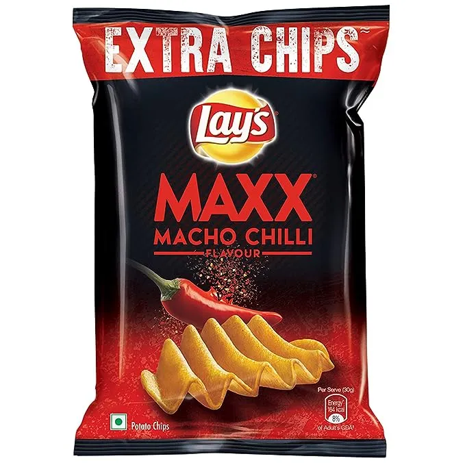 Lays Maxx Macho Chilli Potato Chips