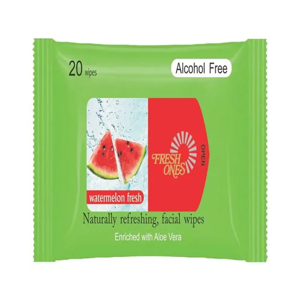 Fresh ones Naturally Refreshing Facial Watermelon Fresh-20 Wipes