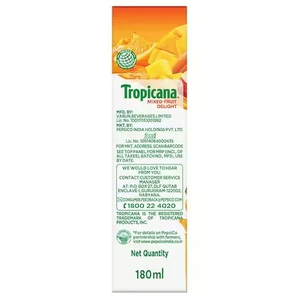 Tropicana Delight Mixed Fruits Juice 3