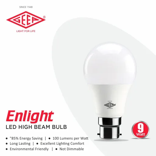 Geep Enlight 9W LED Bulb 1