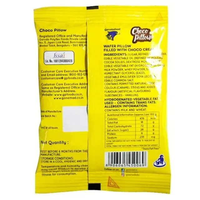 Gone Mad Choco Fill Pillow 1