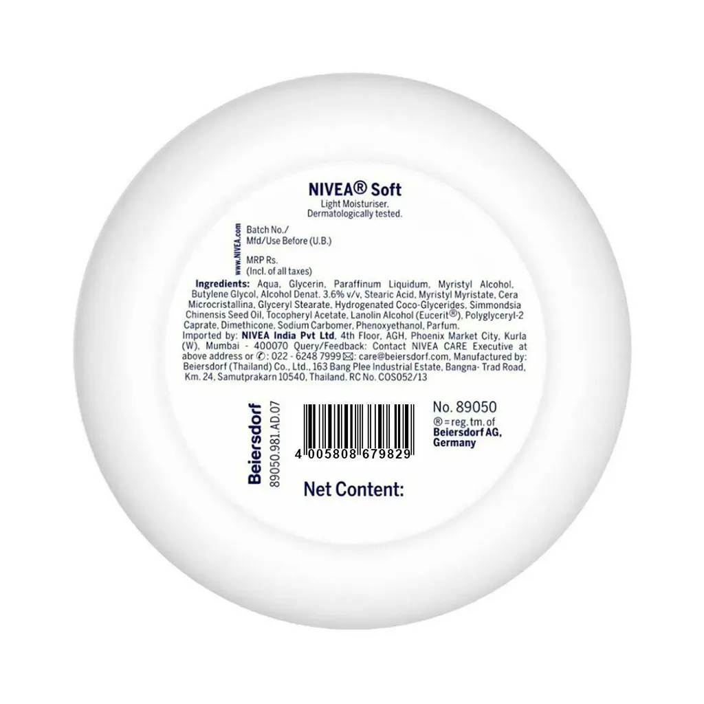 Nivea Soft Moisturizer Cream 1