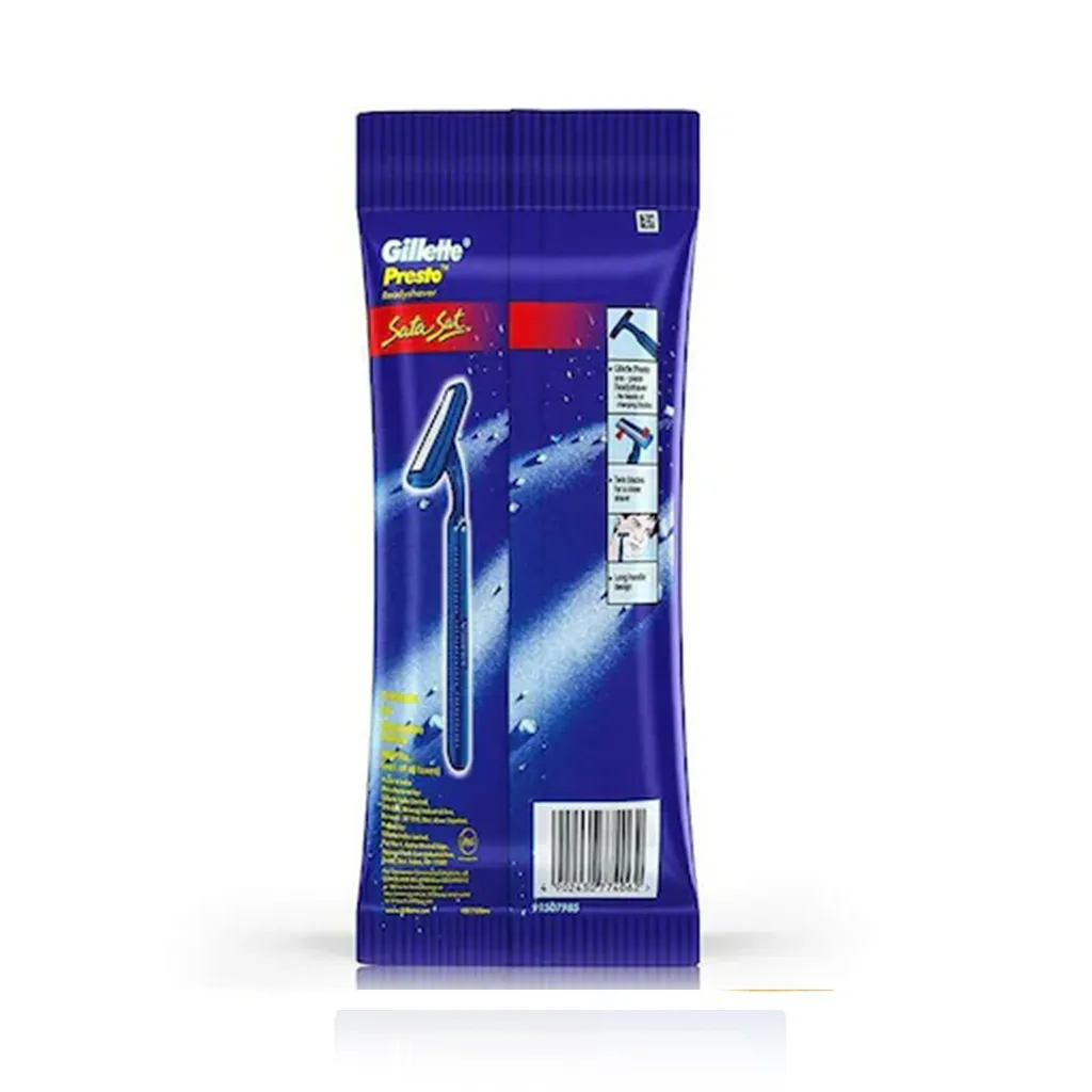 Gillette Presto - 5 Razors 1