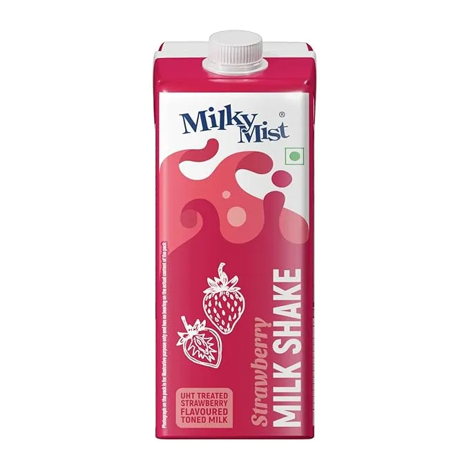 Milky Mist Strawberry Milkshake