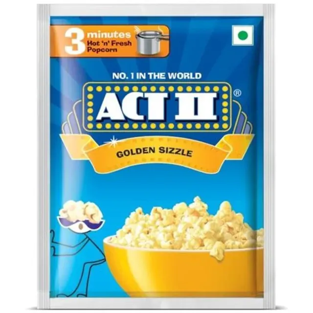 Act II Golden Sizzle Popcorn Combo