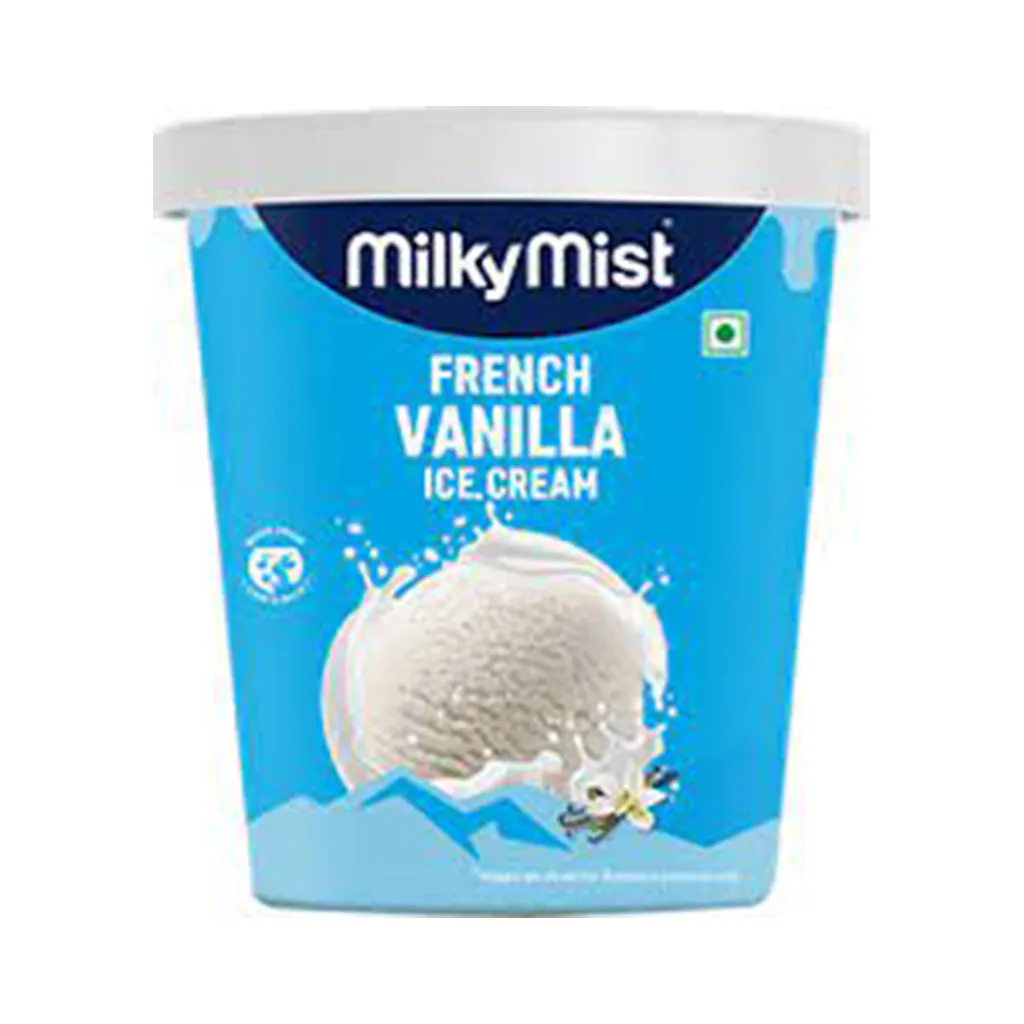 Milky Mist Vanilla Ice Cream Tub