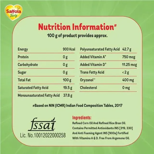 Saffola Tasty Oil 2