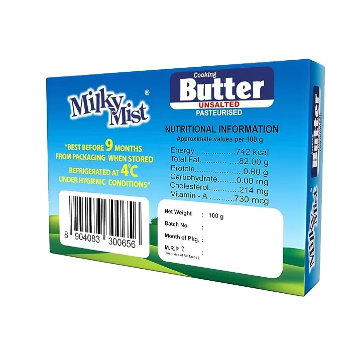 Milky Mist Unsalted Cooking Butter 3