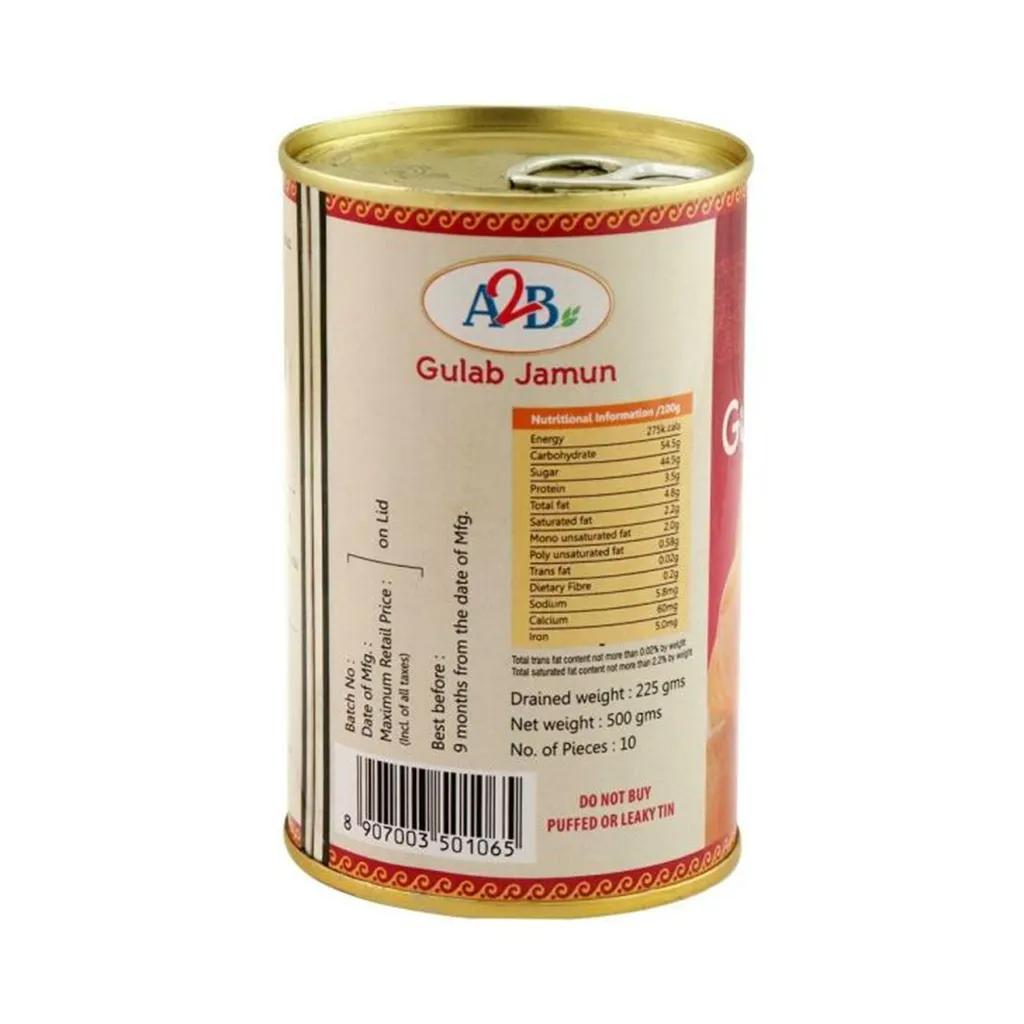 A2B Gulab Jamun Tin 1