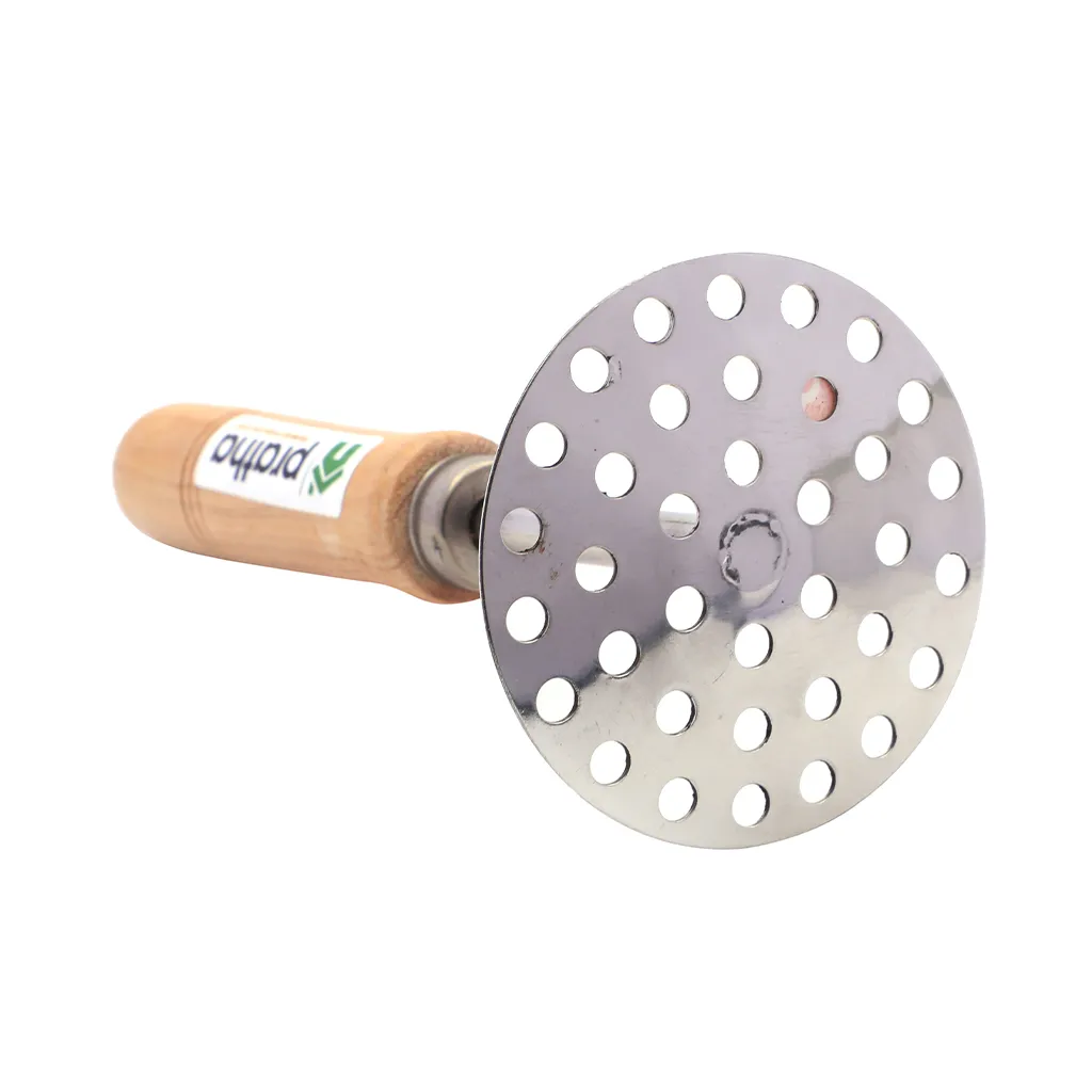 Pratha Wooden Handle Potato Masher No.3 4