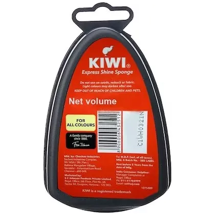 Kiwi Express Neutral Shoe Shine Sponge 1