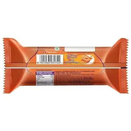 Britannia Treat O'som Orange Cream Biscuits 1