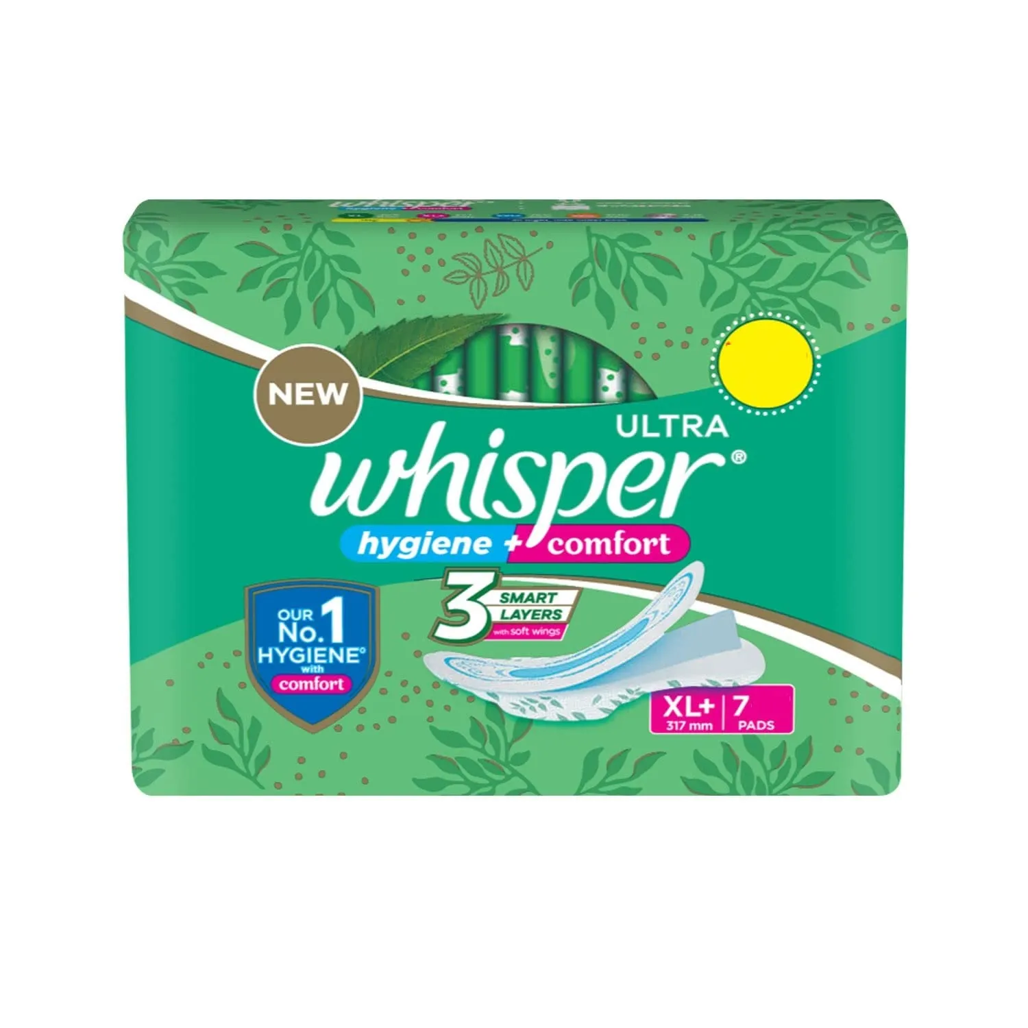 Whisper Ultra Clean Xl+ Sanitary Pads