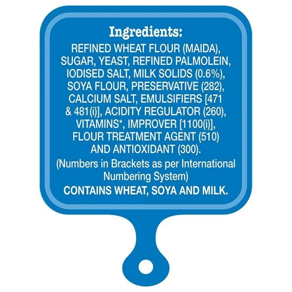 Britannia Milk Slice White Bread 3