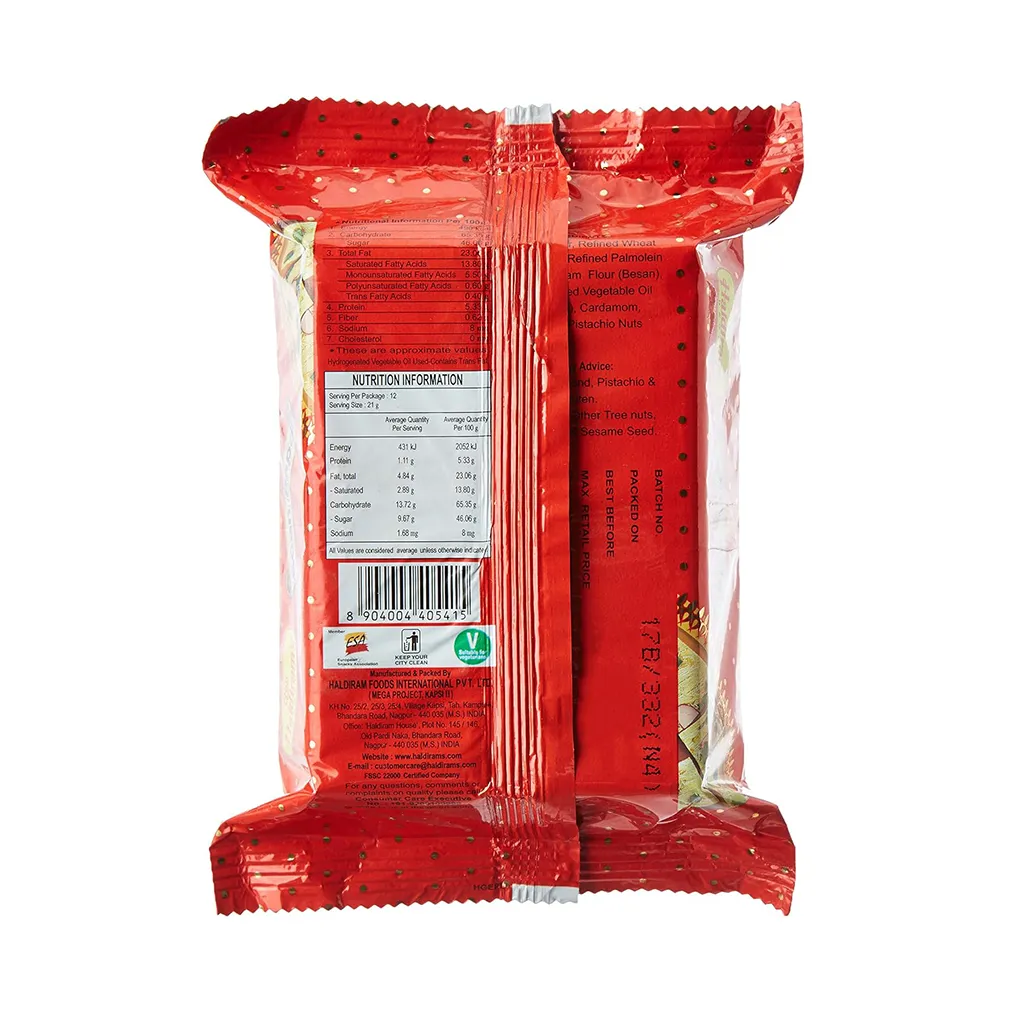 Haldiram's Soan Papdi Natural Cardamom 1