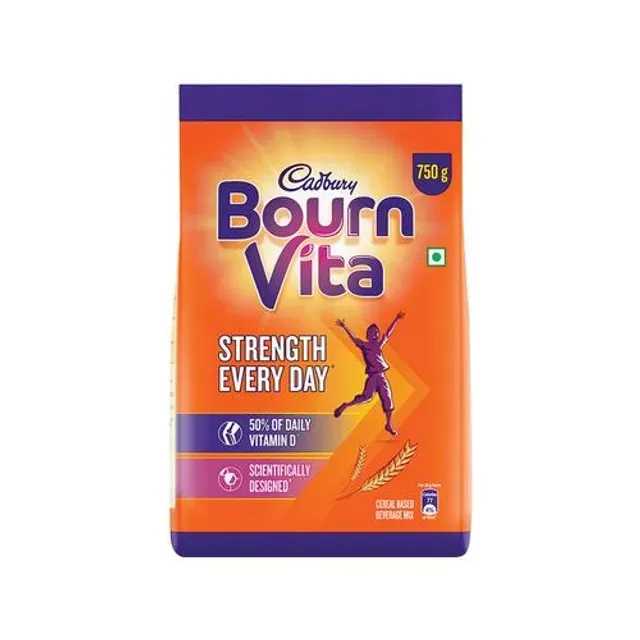 Cadbury Bournvita Chocolate Health Drink Pouch
