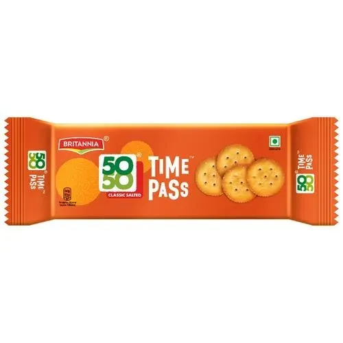 Britannia 50-50 Time Pass Biscuits