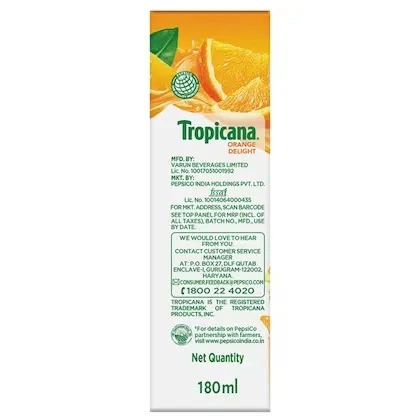 Tropicana Delight Orange Juice 3